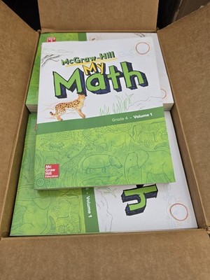 Mc Graw-Hill My Math Grade 4 Volume 1  Student Edition, New, FREE SHIPPING !!