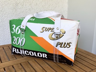 VINTAGE Fujicolor Kühltasche Super G Plus 90er Kult Retro Fujifilm Groß 35cm