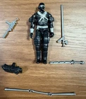 GI Joe 1989 Snake Eyes 100% Complete Vintage Hasbro Action Figure