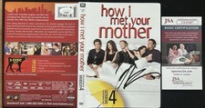 Josh Radnor SIGNED DVD JSA COA How I Met Your Mother Season 1