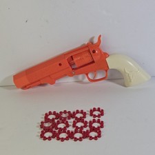 Imperial Legends of the Wild West Cap Gun Pistol Toy Orange And Refills- Working