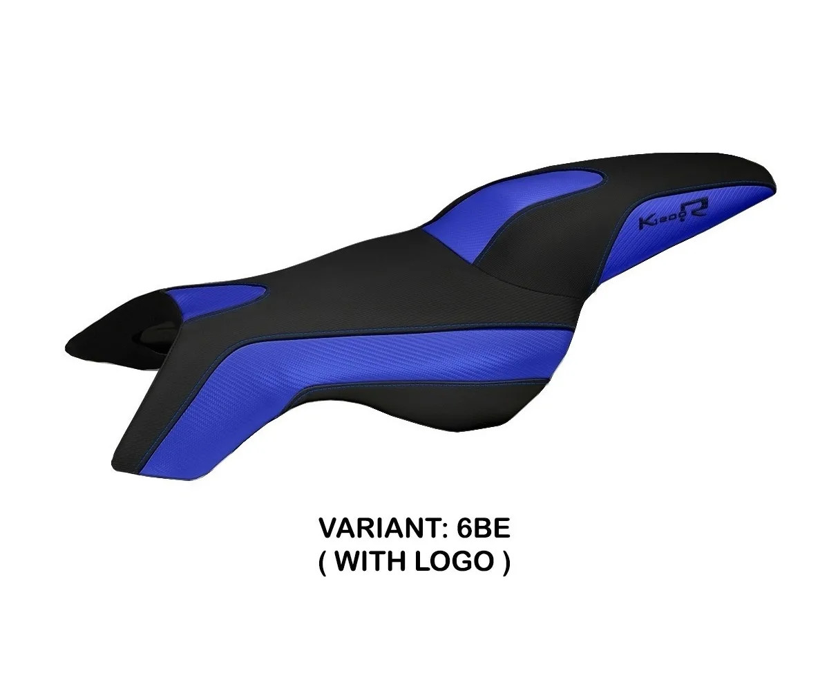Seat saddle cover Boston Blue (BE) TPZ Italia for BMW K 1200 R 2005 > 2008 5O