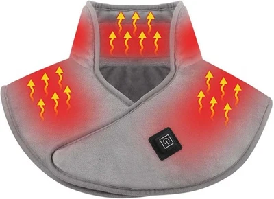 Neck And Shoulder Heat Pad USB Rechargeable Heated Neck Warmer for Pain Relief