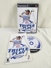 Triple Play Baseball-Sony PlayStation 2 PS2- CIB Complete Tested Video Game 