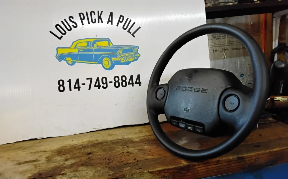 Dodge Dakota 1994-1995 columna de dirección automática en la columna con llave negra Foto 4 de 4