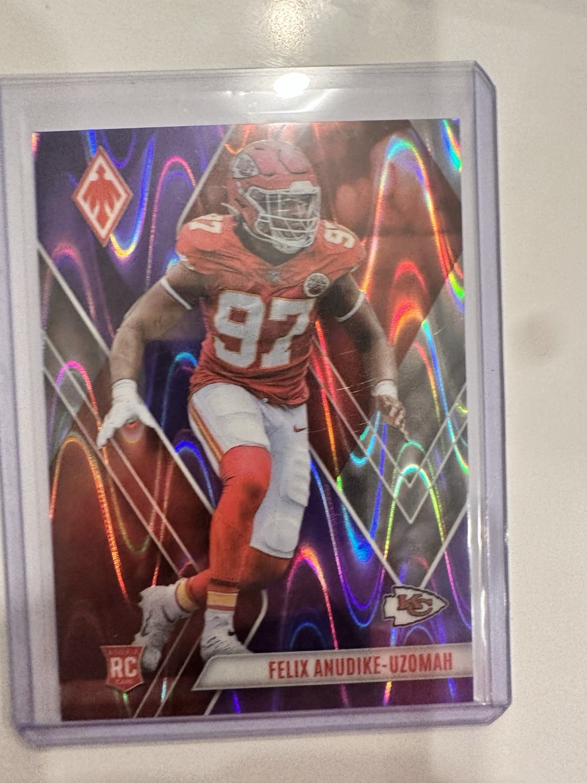 Felix Anudike-Uzomah Panini Phoenix #156 Purple Seismic