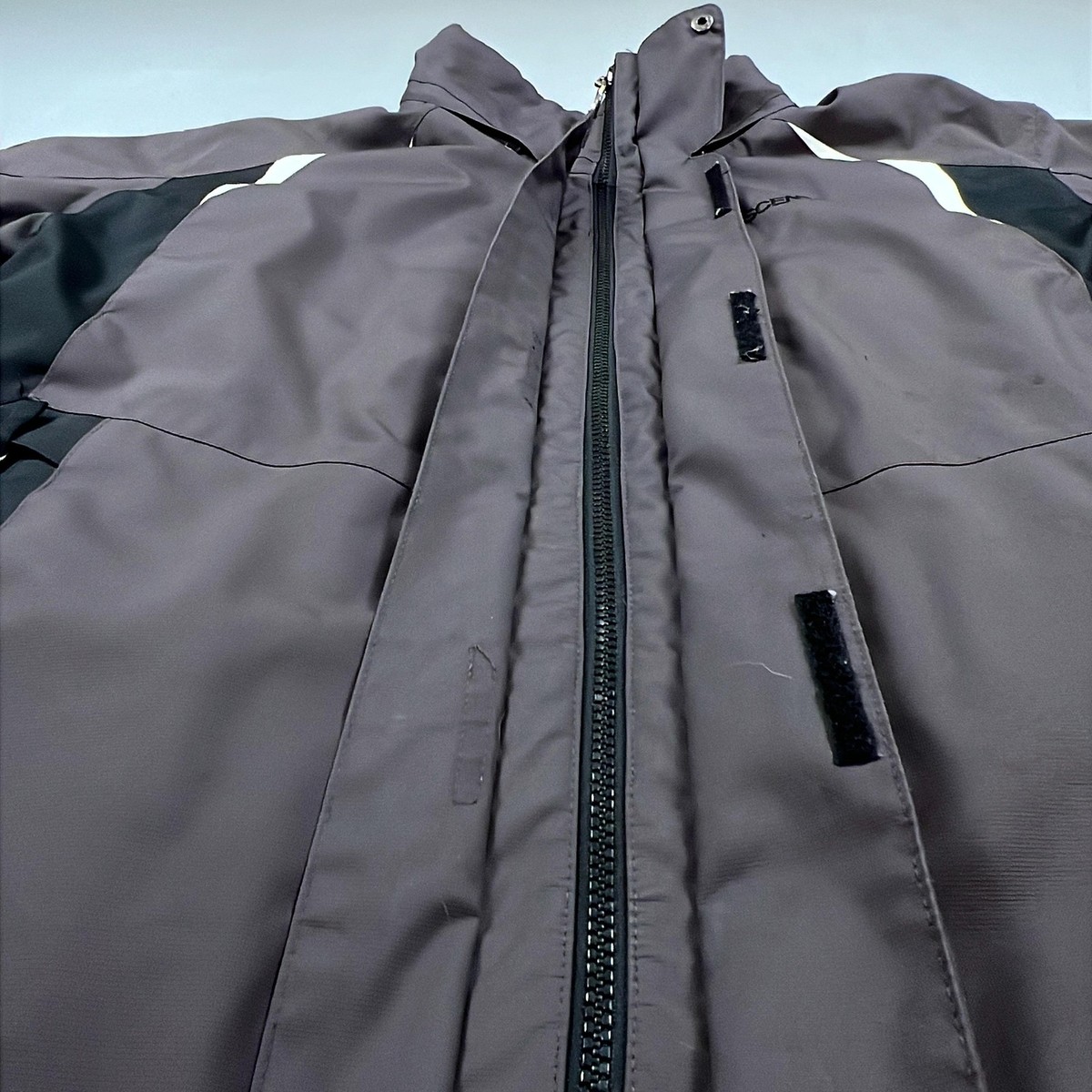 Descente D310 Ski Jacket Mens Large Gray Snowboard Insulated