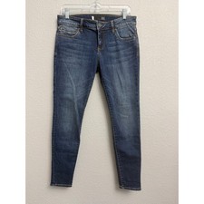 KUT from the Kloth Mia Toothpick Skinny Jeans Dark Wash Petite 6P Denim