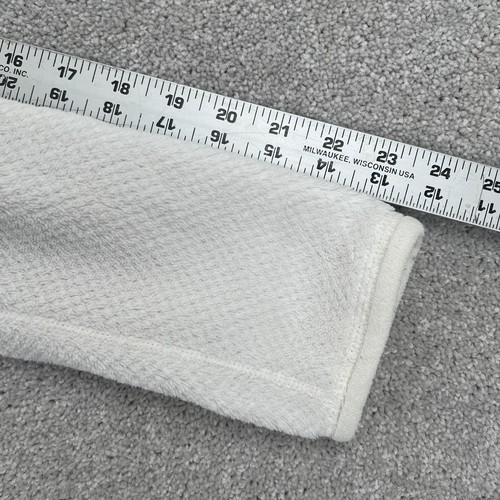 Patagonia Maglione Donna Grande Bianco Synchilla Snap T Pullover Polartec Pile - Foto 16 di 22