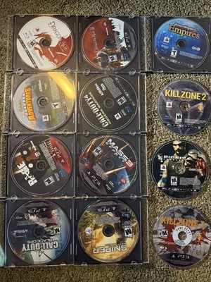 PS3 Game Bundle (Dragon Age, Call of Duty, Killzone, Mass Effect)