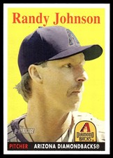 Randy Johnson 2007 Topps Heritage #187 Arizona Diamondbacks FREE SHIPPING
