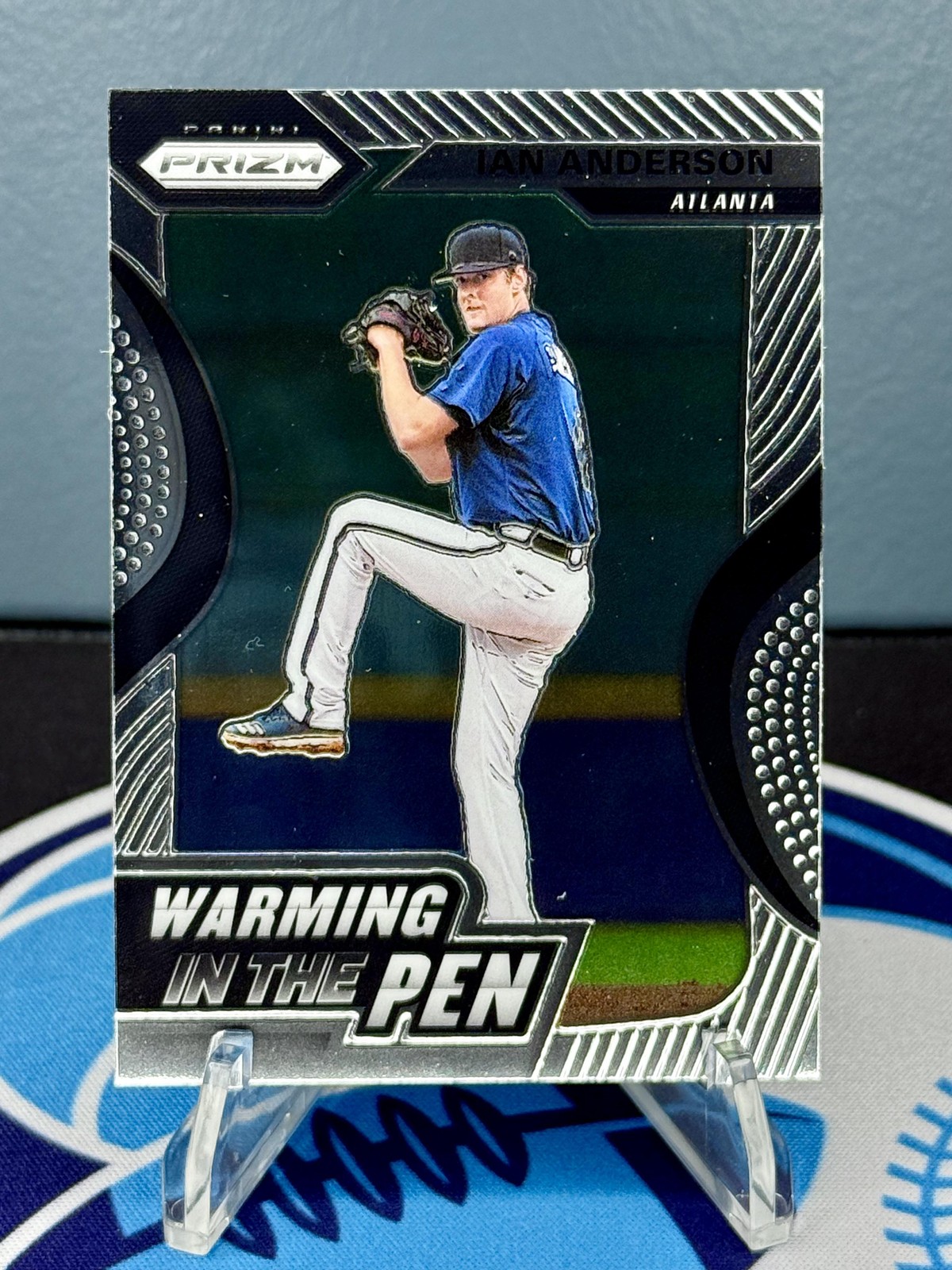 2020 Panini Prizm Warming in the Pen #WIP-5 Ian Anderson - Atlanta Braves