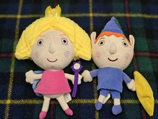 BEN & HOLLY'S LITTLE KINGDOM 12" HOLLY & BEN Soft Plush Toys