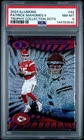 2024 PANINI ILLUSIONS - PATRICK MAHOMES II TROPHY COLLECTION DOTS PSA 8