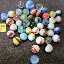 Lot of 40 Mix of Makers Vintage Glass Marbles lot 277 