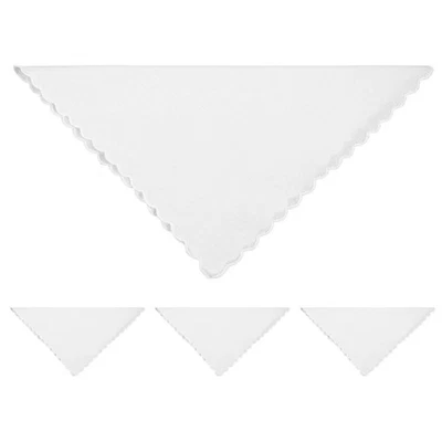 4 Sheets Cotton Handkerchiefs Mouchoir En Coton Pour Femme Mouchoirs Dames - Photo 1/4