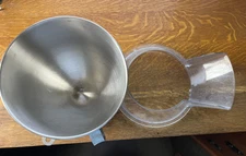 KitchenAid Lift Stand Mixer Bowl and cover/pourer Stainless Steel Korea