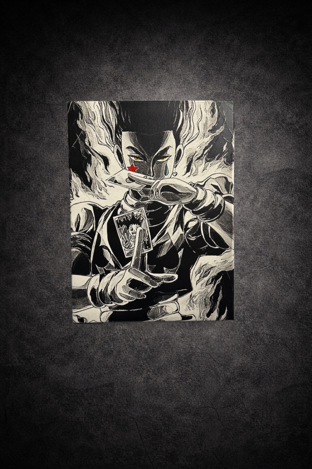 Hisoka Anime Manga Canvas Wall Art Poster Hunter x Hunter Gaming Room Decor