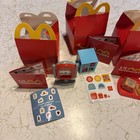 Lot of 6 Lil McDonald’s Happy Meal Mini Food Restaurant  Menu Tray Register Toys — photo 2