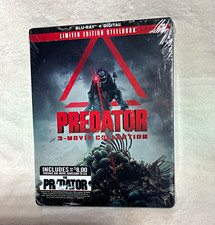 Predator 3-Movie Collection Blu-ray Steelbook Limited Edition Digital Copy