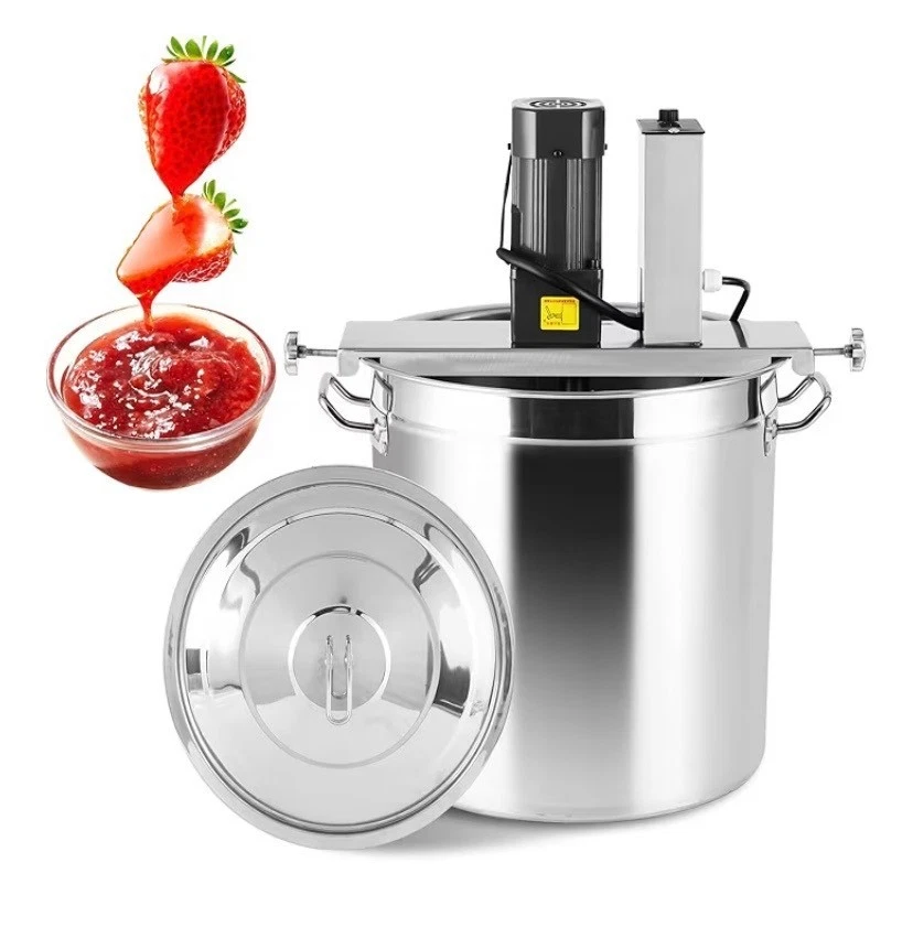 Automatic Food Mixer 40L/10.5 Gal Sauce Stirrer Frying Machine Electric Mixer Ma