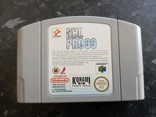 Thumbnail of ebay&reg; auction 137560386258 | NHL Pro 99 Nintendo 64 N64 Spielkassette 
