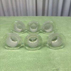 Lot of (6) Pyrex Glass Stopper #34