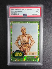 2022 Topps Chrome Sapphire Edition Star Wars Trading Cards Checklist and Odds 21