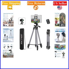 67-Inch Aluminum Travel Tripod for Cameras, Phones Tablets with Remote