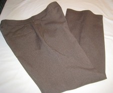 Men's Vintage Levi's Menswear Sta-Prest Action Slacks Brown Dress Pants 34x30