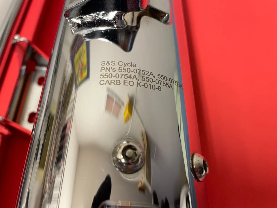 S&S Cycle - 550-0753A - Slash-Cut消声器,铬合金 — 第 4/4 张图片