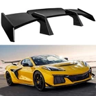 For Chevy Corvette C8 2020-2025 Glossy PRO GT Style 58" Rear Trunk Spoiler Wing