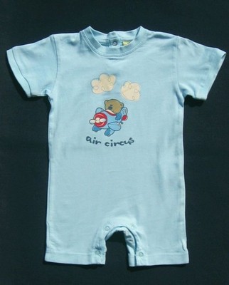  TOP  Süßer Baby  Bärchen Shorty  kurzer Schlafanzug Pyjama Gr.74/80 