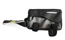 Nishiki Top Tube Bike Bag Black Bicycle Frame Storage