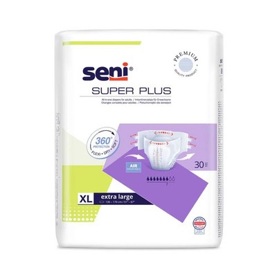 2x Super Seni Plus Inkontinenzhosen, Größe S - 30 Stück - B00KIKYNAK | Packung