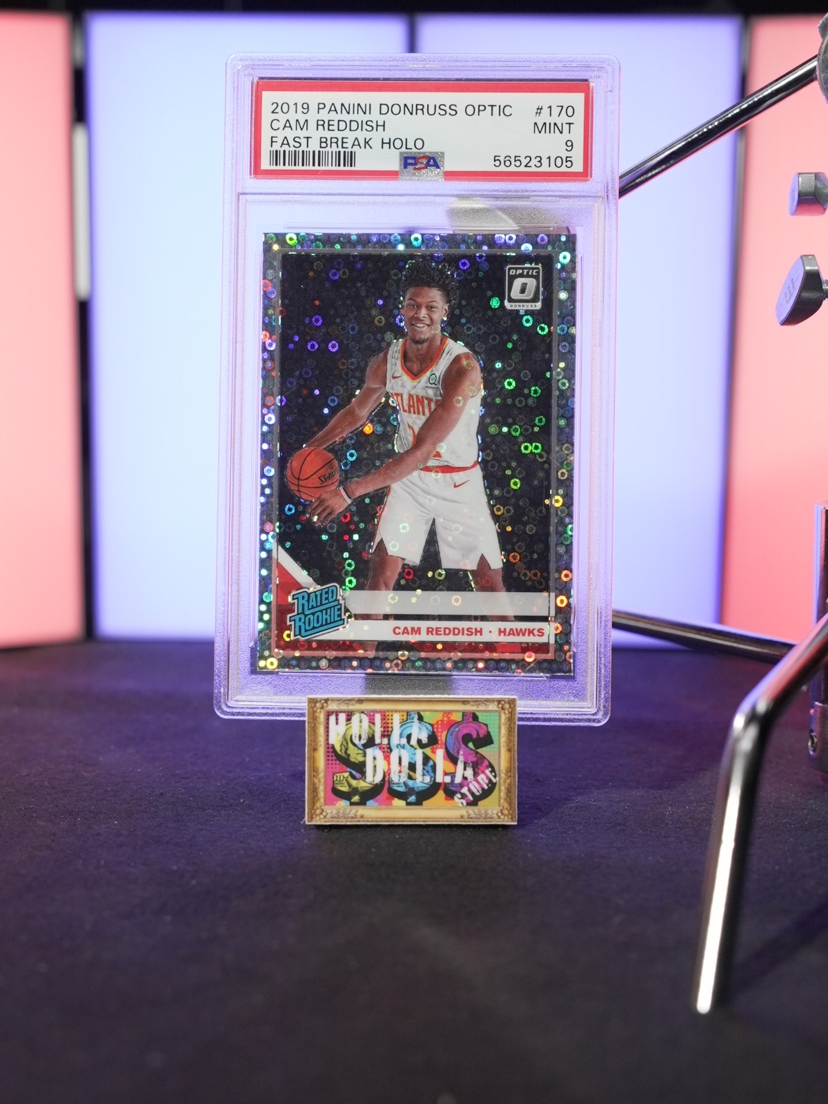 2019-20 Panini Donruss Optic - Rated Rookie Cam Reddish #170 Fast Break Prizm