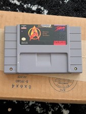 Star Trek: Starfleet Academy  Starship Bridge Simulator Super Nintendo Game !