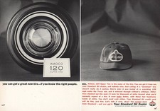 1962 Standard Oil: Great New Tire If You Know the Right People Vintage Print Ad