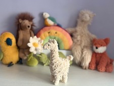 Jellycat Rare Retired Little Lars Llama, New Without Tags, Genuine