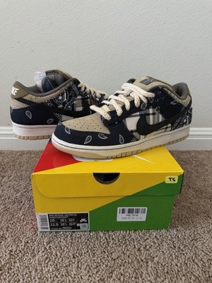 Nike Dunk Low Premium QS SB x Travis Scott  Cactus Jack  (Size 10) BRAND NEW!