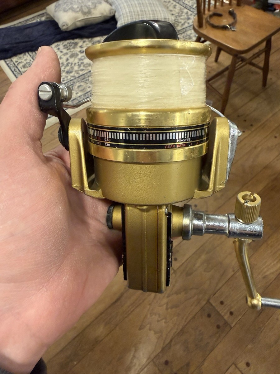 Vintage Daiwa GS-60 Gold Series 3 Ball Bearing Japan Spinning Must