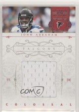2011 Playoff National Treasures Colossal Materials 48/99 John Abraham #40 5w7