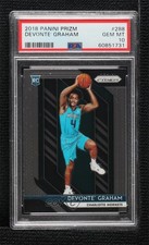 2018-19 Panini Prizm Devonte' Graham #288 PSA 10 GEM MT 01nw