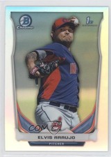 2014 Bowman Chrome Prospects Refractor 392/500 Elvis Araujo #BCP83 5tb