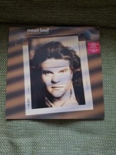 Meat Loaf - Blind Before I Stop - 1986 Arista  vinyl LP with inner / lyric sheet
