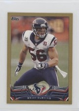 2013 Topps Mini Gold /58 Brian Cushing #152 2s1