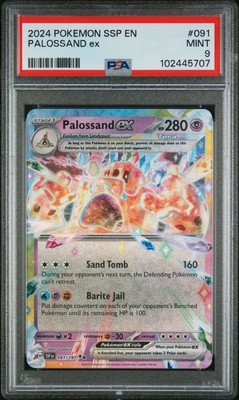 Palossand ex 091/191 Sv08: Surging Sparks Holo PSA 9 | eBay