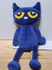 Kohl's Cares Pete the Cat 13" Stuffed Animal Plush Toy 2022 Heart On Foot Blue