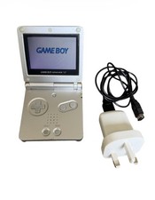 Nintendo Game Boy Advance SP GBA Console With Charger - Silver 
