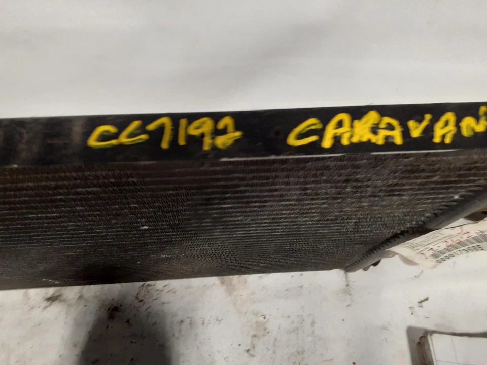 Used A/C Condenser fits: 1999 Dodge Caravan w/o rear AC Grade A - Image 3 of 4